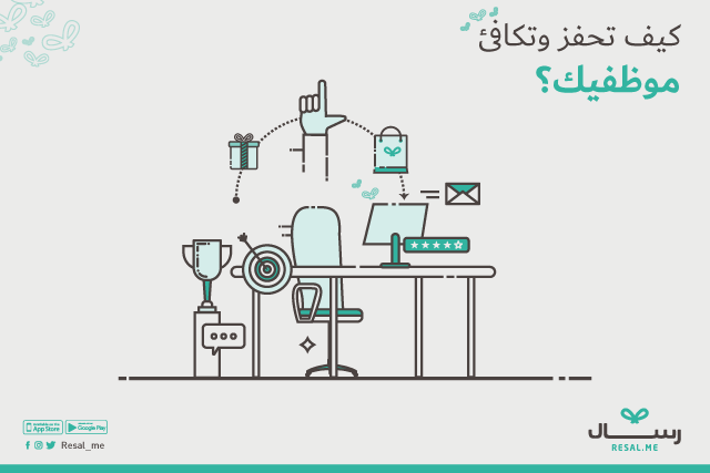 كيف تحفز وتآفئ موظفيك